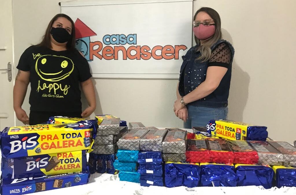 Arrecadação de Chocolate para o Dia das Crianças